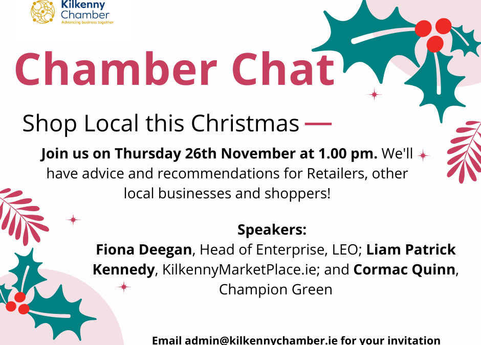 Chamber Chat – Retail Supports for Reopening